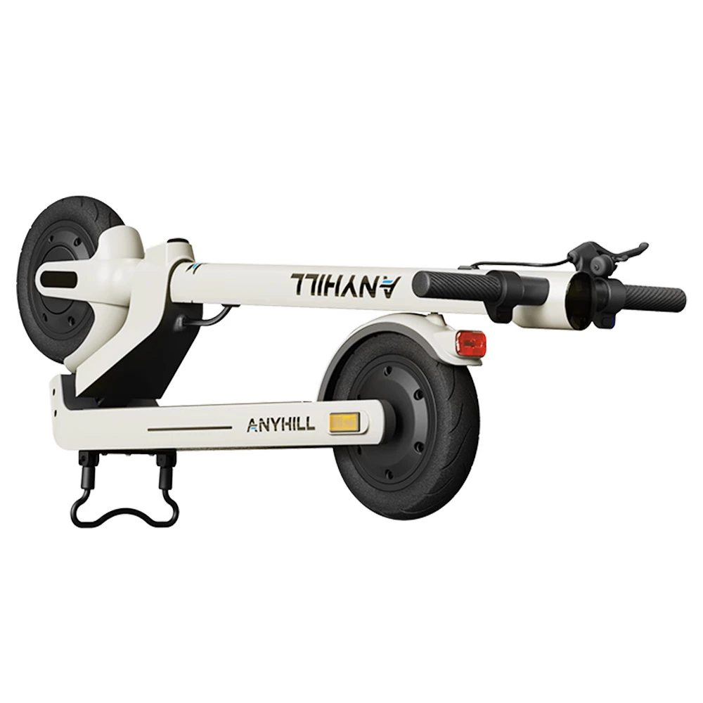 ANYHILL UM-2 Electric Scooter 10'' Pneumatic Tire 36V 10Ah Battery Rated 450W Motor 31km/h Max Speed - White - Image 4