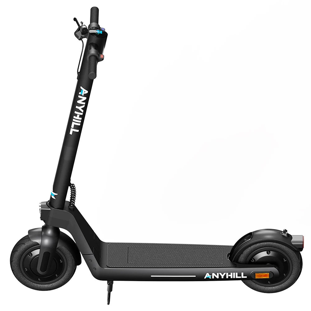 ANYHILL UM-2 Electric Scooter 10'' Pneumatic Tire 36V 10Ah Battery Rated 450W Motor 31km/h Max Speed - Black - Image 3