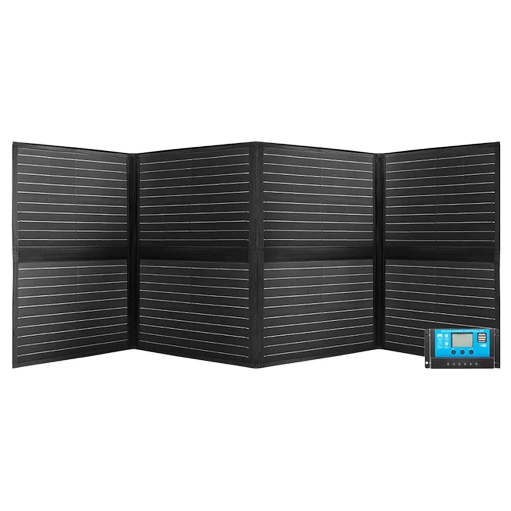 ATEM POWER 12V 300W Folding Solar Panel, PET Films, MPPT Controller, USB Charging, Flexible Solar Blanket Mat Kit - Image 2