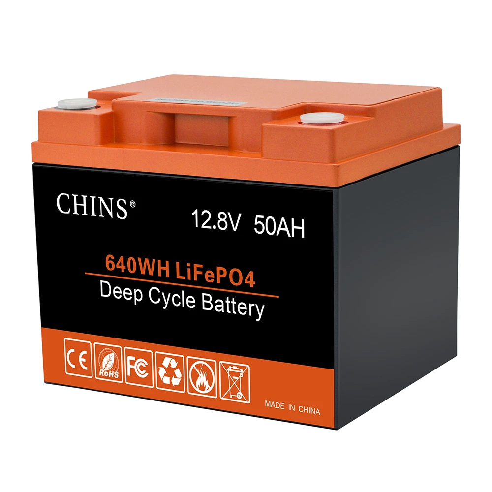 CHINS 12V 50Ah LiFePO4 Battery, Built-in 50A BMS, 2000+ Cycles, Perfect for RV, Caravan, Solar, Marine, Home Storage and Off-Grid - Image 5