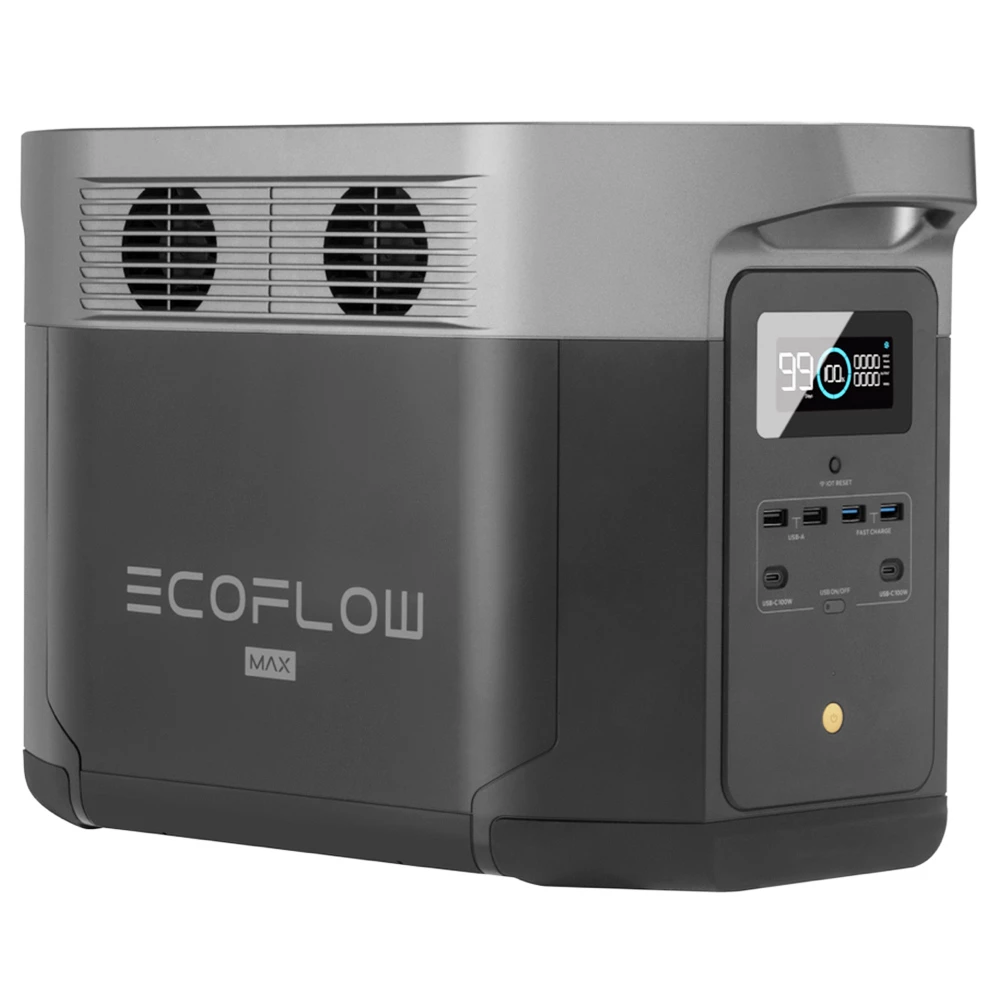 EcoFlow DELTA Max 1600 Portable Power Station 1612Wh Capacity Wi-Fi Connection Support Car Charging Input - Image 6