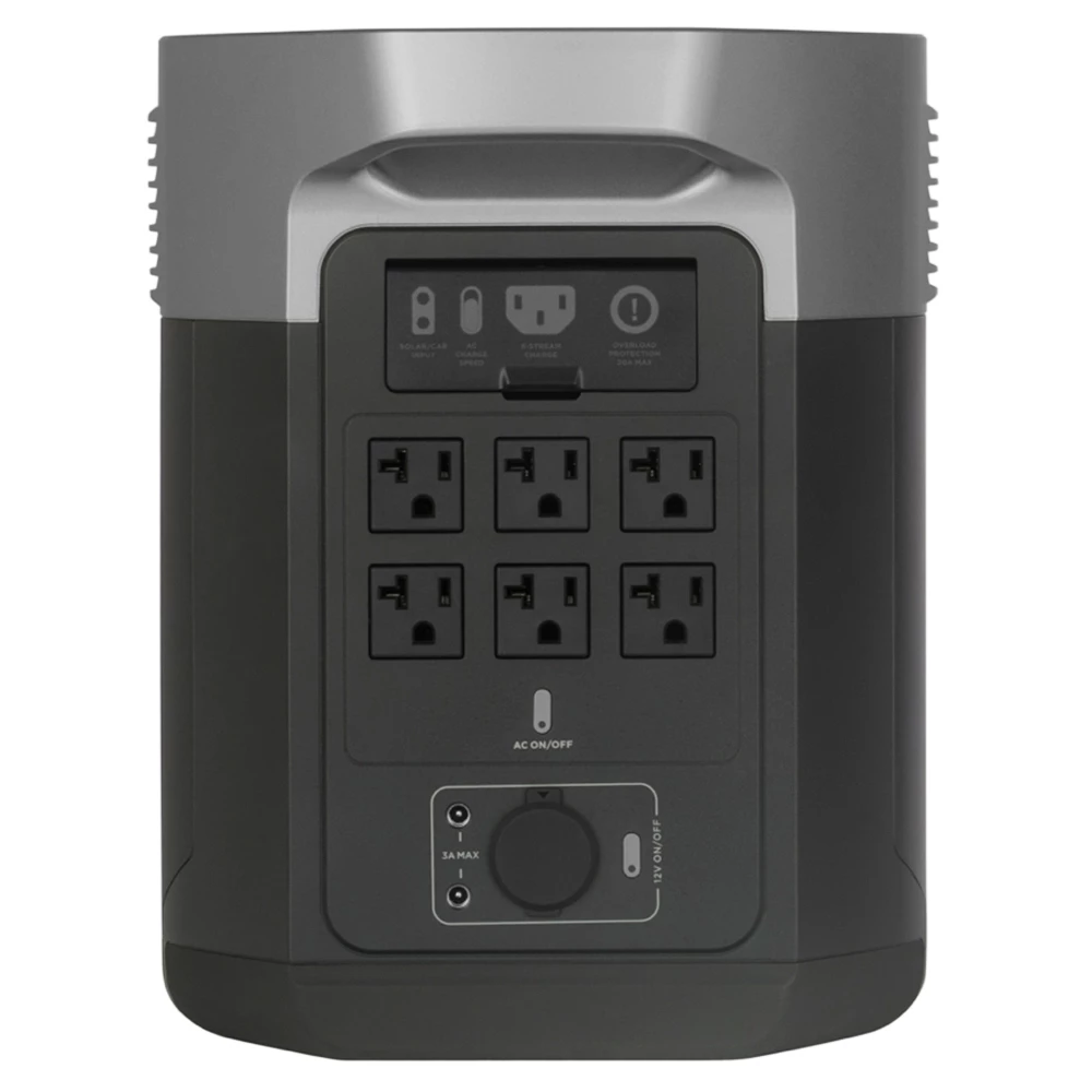 EcoFlow DELTA Max 2000 Portable Power Station 2016Wh Capacity Wi-Fi Connection Support Car Charging Input - Image 4