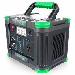 Eryisci ‎T300 300W Portable Power Station Solar Generators for Home Use Outdoor RV Camping Travel