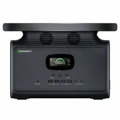 GROWATT Infinity 1500 Portable Power Station, 1512Wh Capacity 2000W AC Output, 12 Outlets, Wireless Charging, UPS Function, Smart APP Control