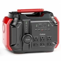 Gofort A501 500W Portable Power Station, 540Wh/150000mAh Solar Generator, 60W PD Quick Charge, 110V Pure Sine Wave - US Plug