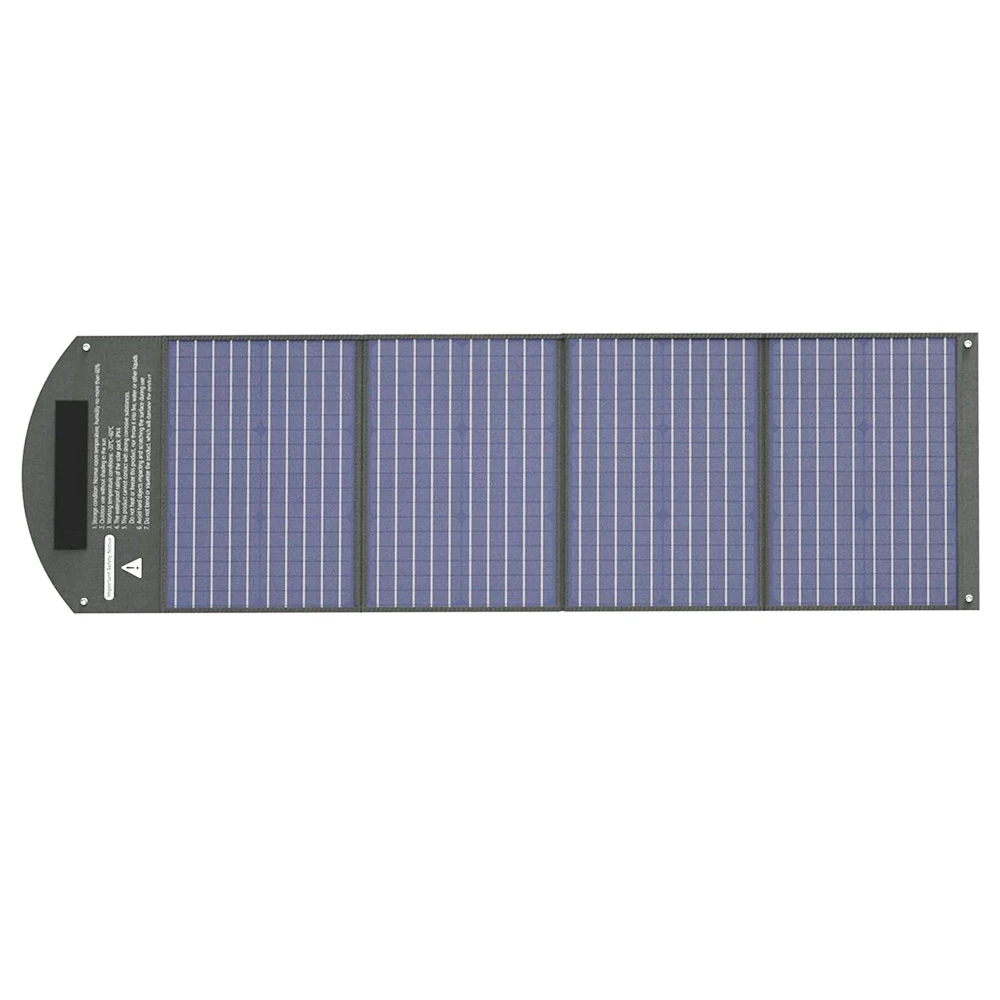 ITEHIL 100W Solar Panel, Foldable Monocrystalline Solar Suitcase USB-A QC Charger IPX4 Waterproof - Image 3