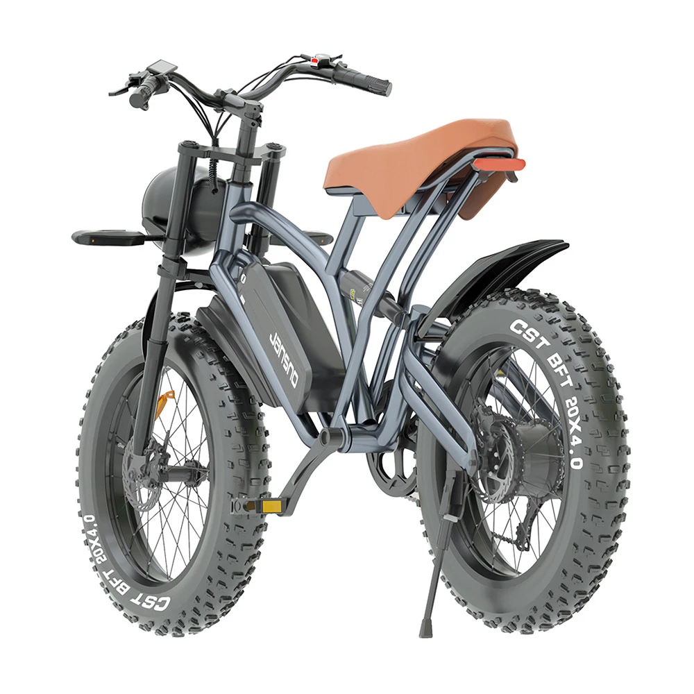 JANSNO X50 Electric Bike 20*4.0 Inch Fat Tire 750W Brushless Motor 40km/h Max Speed 48V 12.8Ah Removable Battery 50km Range - Image 5