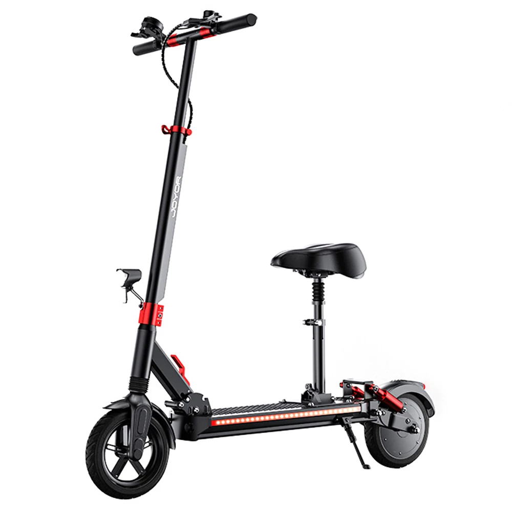 JOYOR G5 40.6 Miles Long-Range Electric Scooter 52V 18Ah Battery, 500W Motor 26.3 mph Max Speed Black