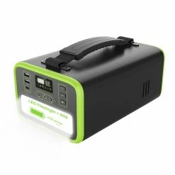 NECESPOW N300 320W Portable Power Station, 281Wh/88000mAh LiFePo4 Battery Solar Generator, Pure Sine Wave AC Outlet, PD 65W Charging, LED Flashlight, 7 Outputs