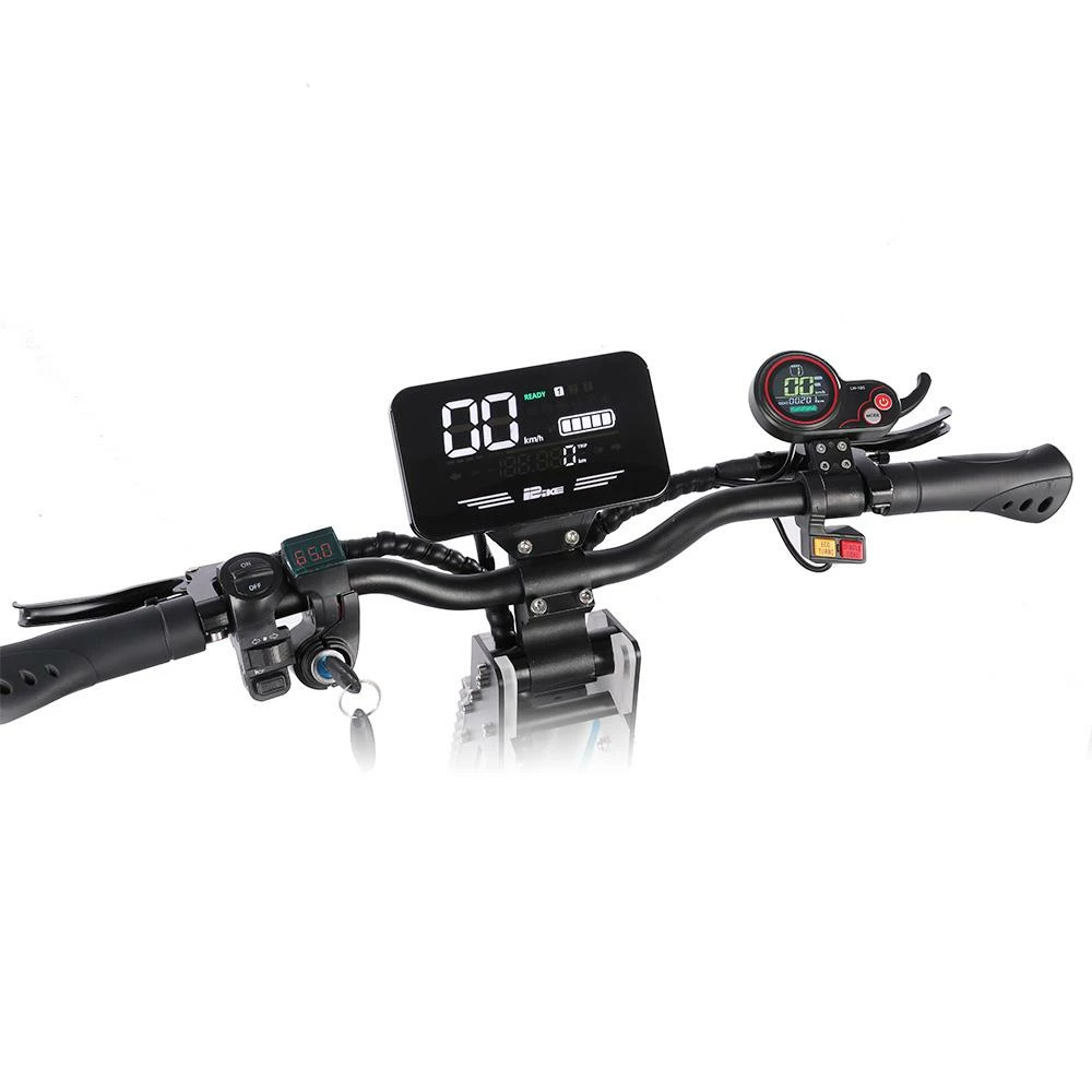 OBARTER-X7 Super Electric Scooter 14 Inch Off Road Tires 4000W*2 Dual Motors 60V 60Ah Battery 90Km/h Max Speed 120kg Load 140KM Range without Seat - Image 5