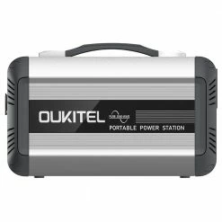 OUKITEL CN505 Portable Power Station 614Wh/500W with Pure Sine Wave and Solar Fast Charging - Black
