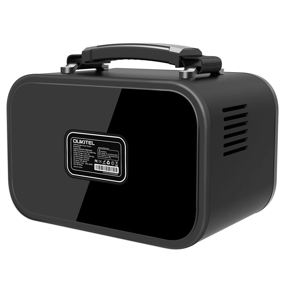 Oukitel P301 280.8Wh Portable Power Station PD10OW Power Supply with 9 Port Outputs Pure Sine Wave LCD Display - Image 4