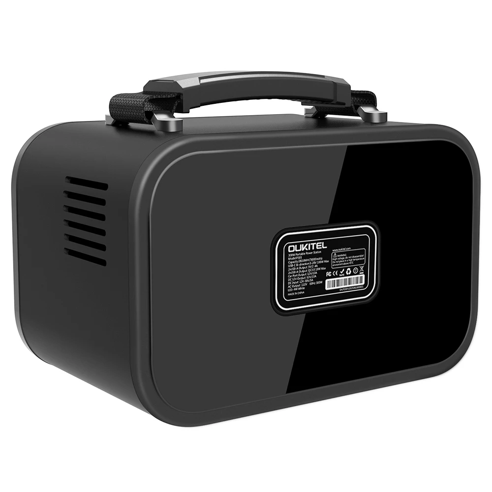 Oukitel P301 280.8Wh Portable Power Station PD10OW Power Supply with 9 Port Outputs Pure Sine Wave LCD Display - Image 5