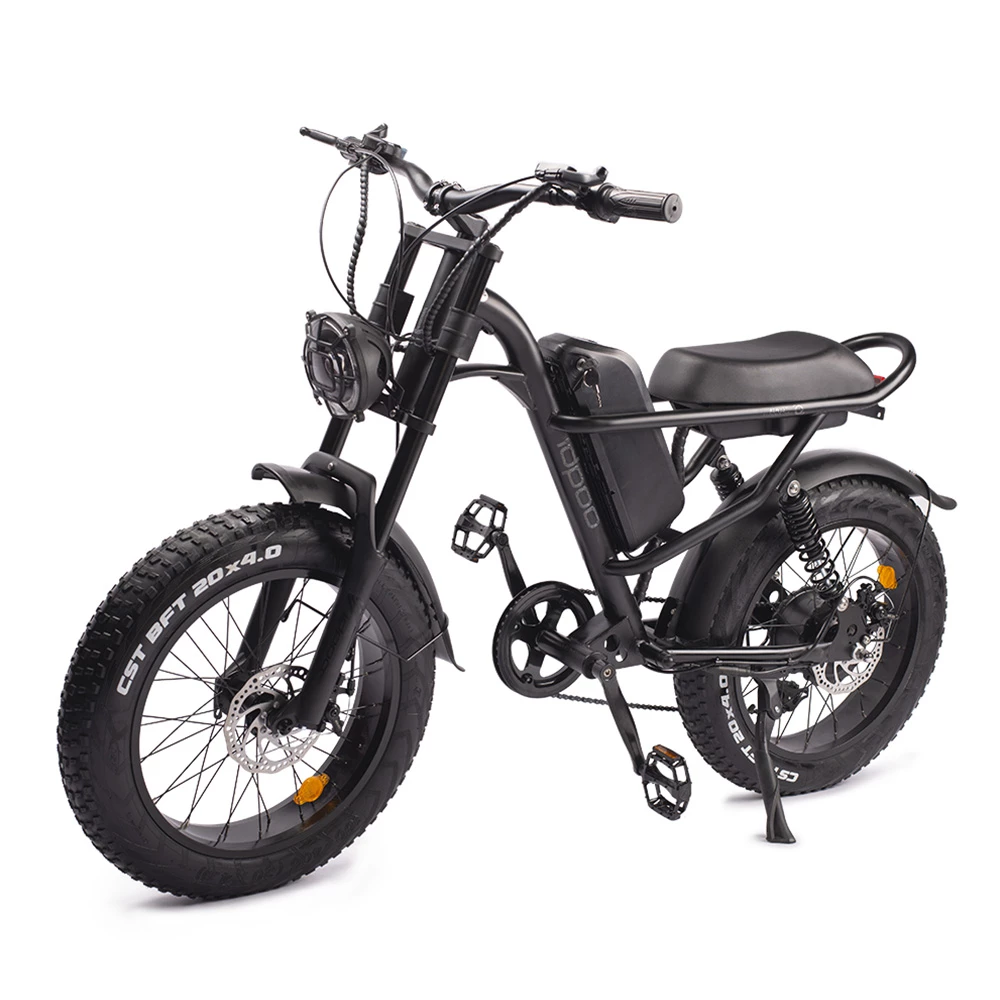Z8 Electric Bike 20*4.0 Inch Fat Tire 48V 500W Motor 15Ah Battery 45km/h Max Speed 7-Speed Shimano Derailleur Front & Rear Mechanical Disc Brake - Image 5