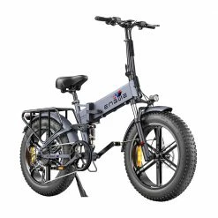 ENGWE ENGINE Pro Folding Electric Bicycle 20*4'' Fat Tire 750W Brushless Motor 48V 16Ah Battery 45km/h Max Speed - Grey