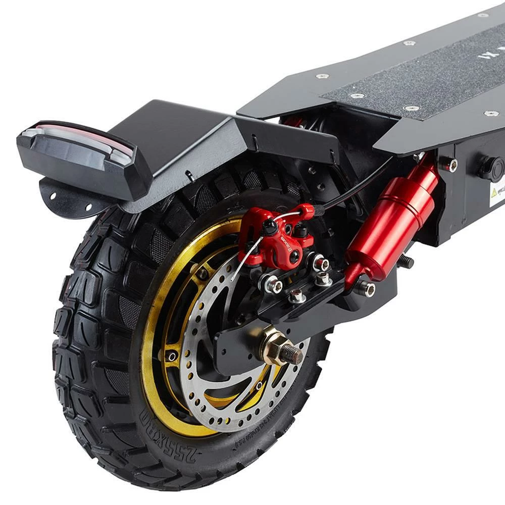 OBARTER X1 Folding Electric Sport Scooter 10" Off-road tire 500W Brushless Motor 48V 20Ah Battery BMS 3 Speed Modes Dual Disc Brake Max Speed 55KM/h LED Display 40-50KM Long Range - Black - Image 5