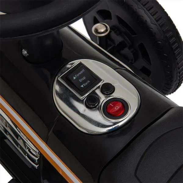 Kids Electric Ride On Car With Music Player LED Lights 6V - Black - Image 6