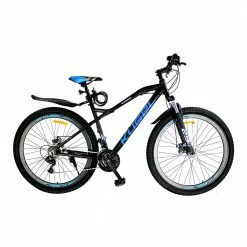 Kugel Blackburn 29 Inch Mountain Bike Aluminum Alloy Frame Material Shimano Gear Front Suspension and Disk Brakes - Black/Blue
