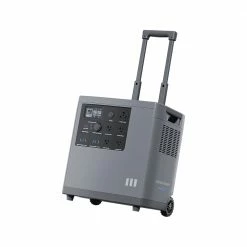 Mango Power E Home Backup and Portable Power Station, 3.5kWh LiFePo4 Battery, Max 3000W Output Power, Expand up to 3.5-14kWh Large Capacity, 16 Output Ports, Charging 80% in 1 Hour, App Control, for Home Backup, Emergency, RV, Off-Grid - US Plug