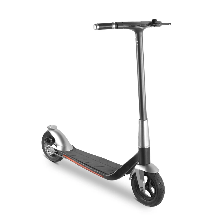 Mankeel Silver Wings Electric Scooter 10 inch pneumatic rubber tire 25km/h 350W 10Ah Aluminum alloy IP54 Waterproof - Silver - Image 5