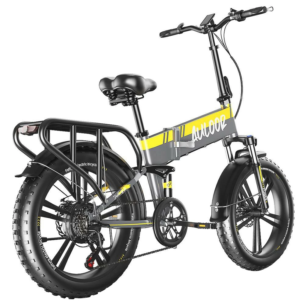 ZHENGBU HMF 20*4.0 Inch 12.8AH 750W Commuter Folding Electric Bike - Image 4